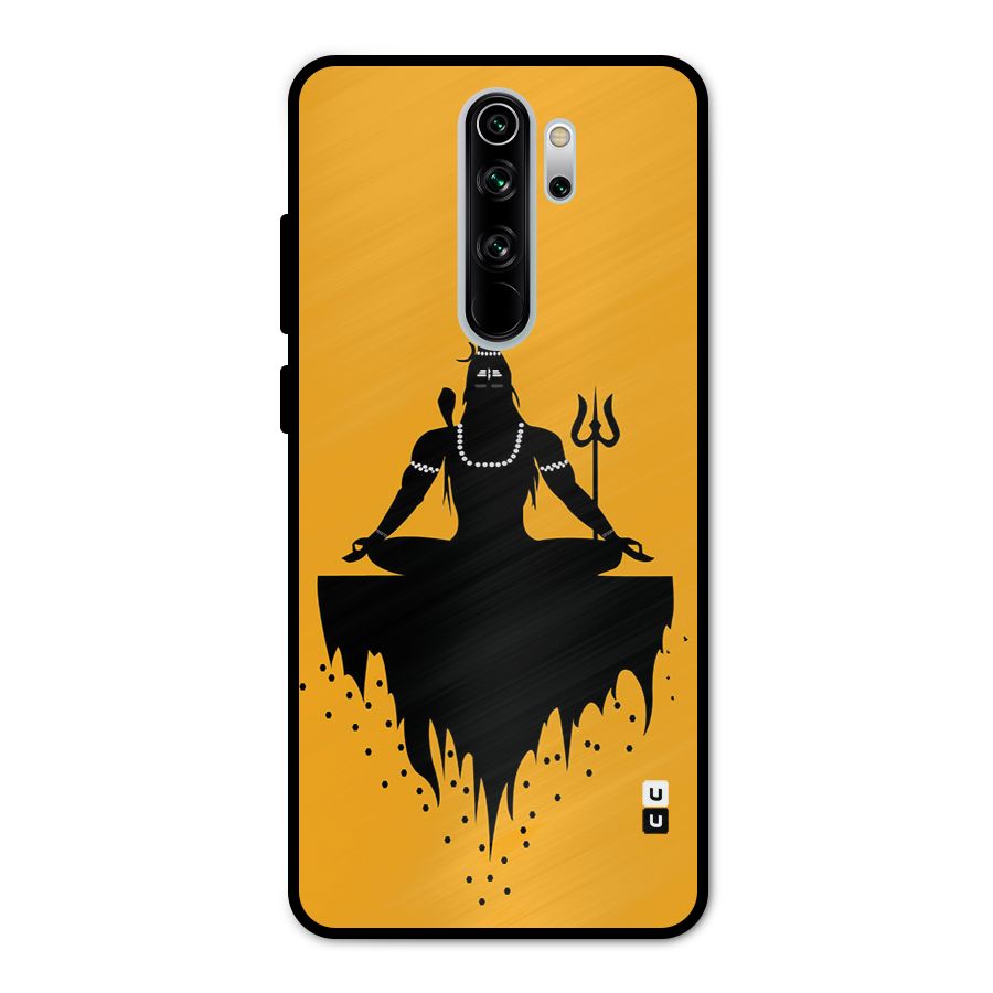 Shiva Meditation Metal Back Case for Redmi Note 8 Pro