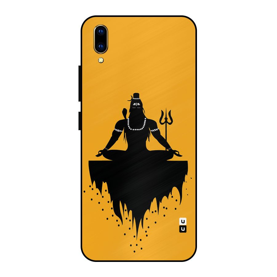 Shiva Meditation Metal Back Case for Vivo V11 Pro