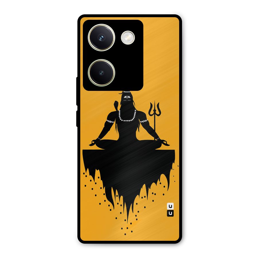 Shiva Meditation Metal Back Case for Vivo Y200 Pro