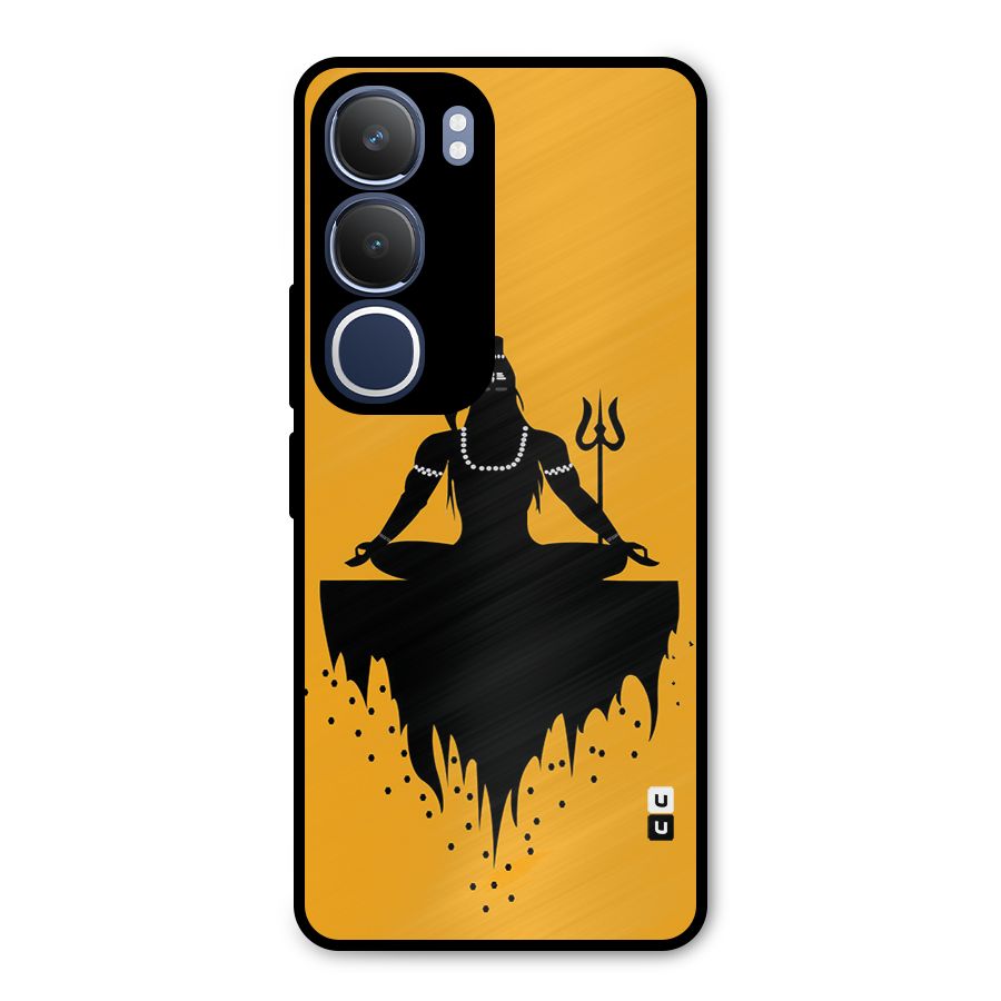 Shiva Meditation Metal Back Case for Vivo Y29