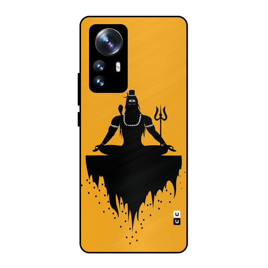 Shiva Meditation Metal Back Case for Xiaomi 12 Pro