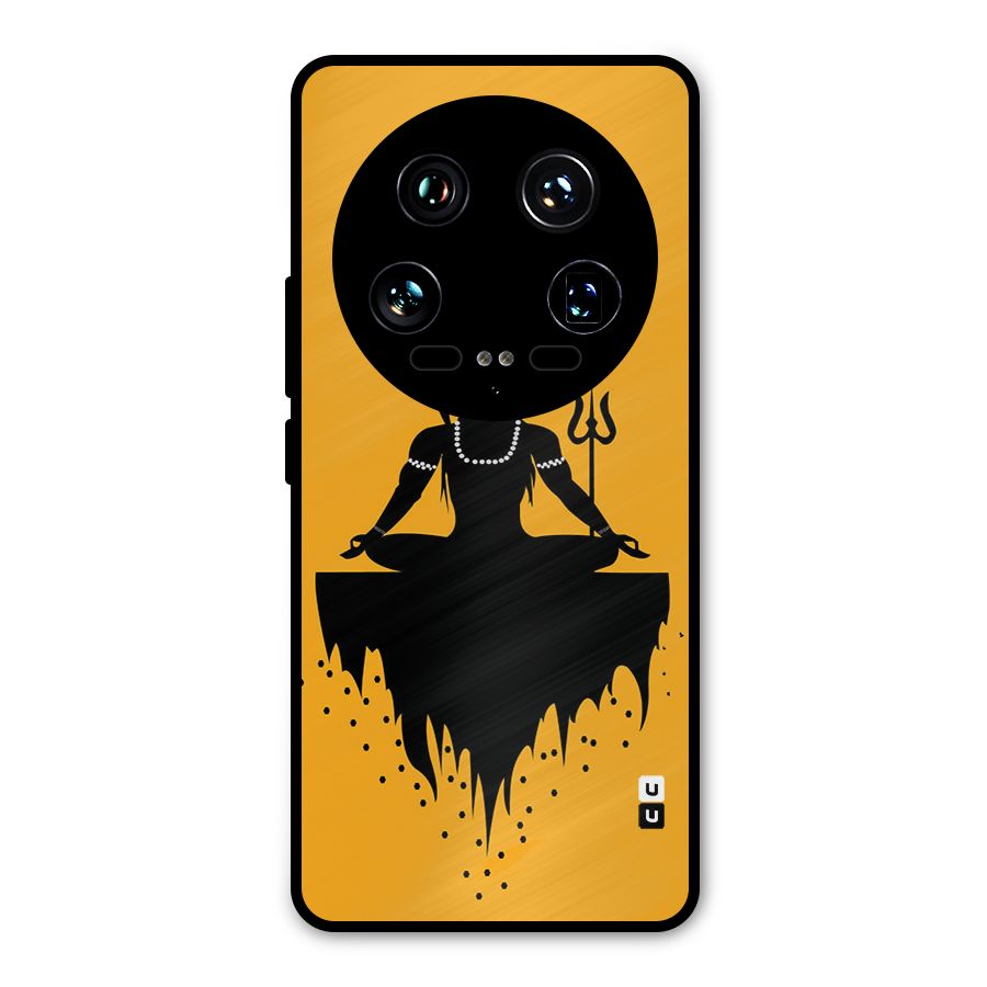 Shiva Meditation Metal Back Case for Xiaomi 14 Ultra