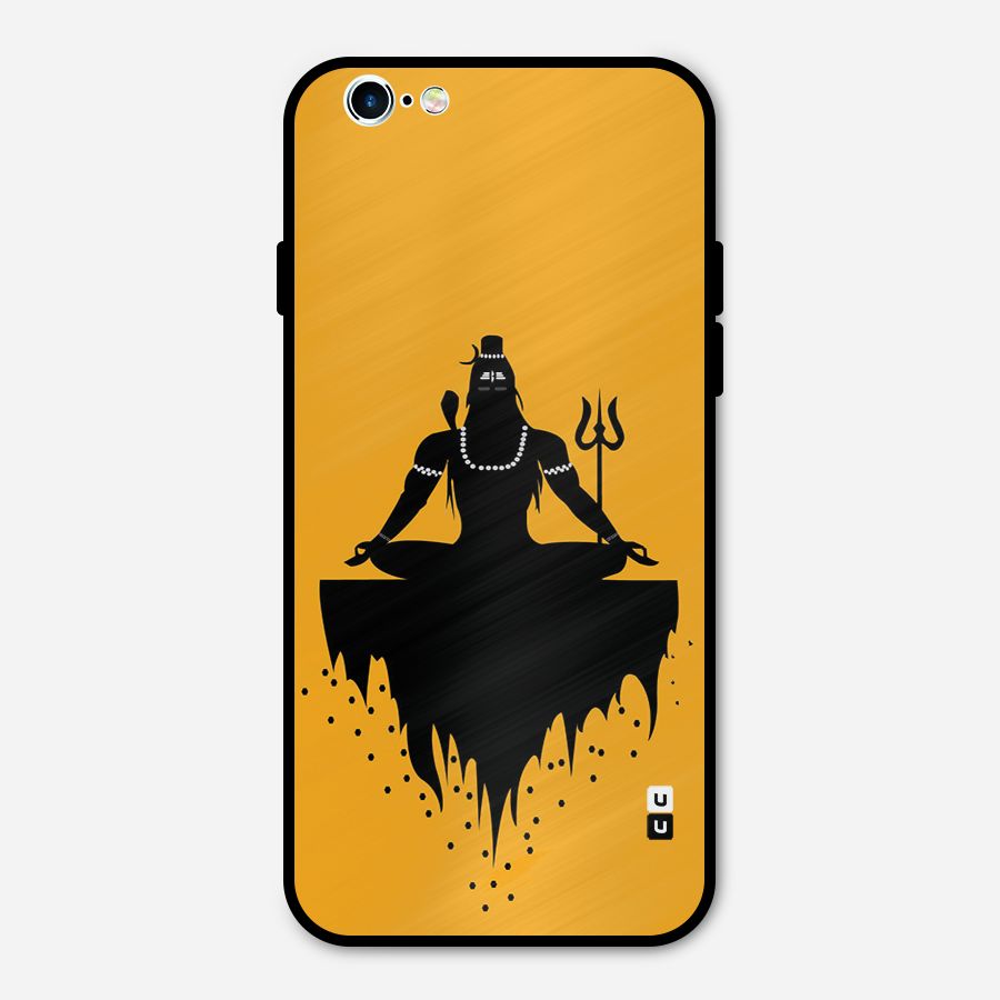 Shiva Meditation Metal Back Case for iPhone 6 6s