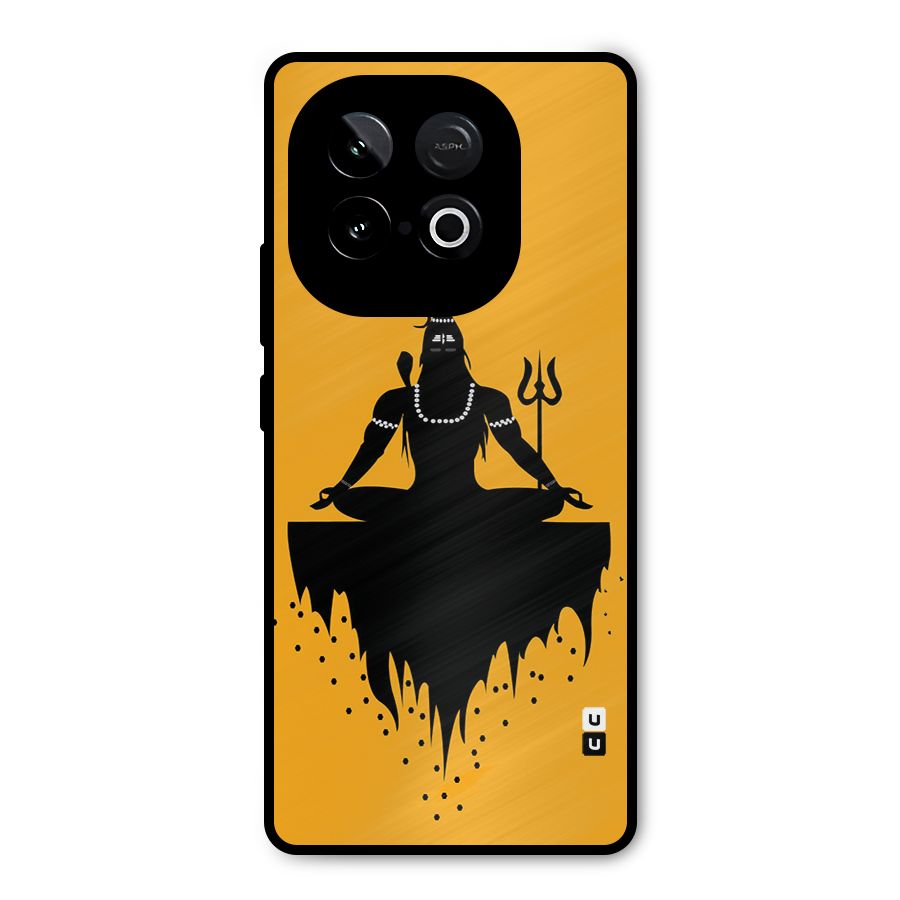 Shiva Meditation Metal Back Case for iQOO Neo 10