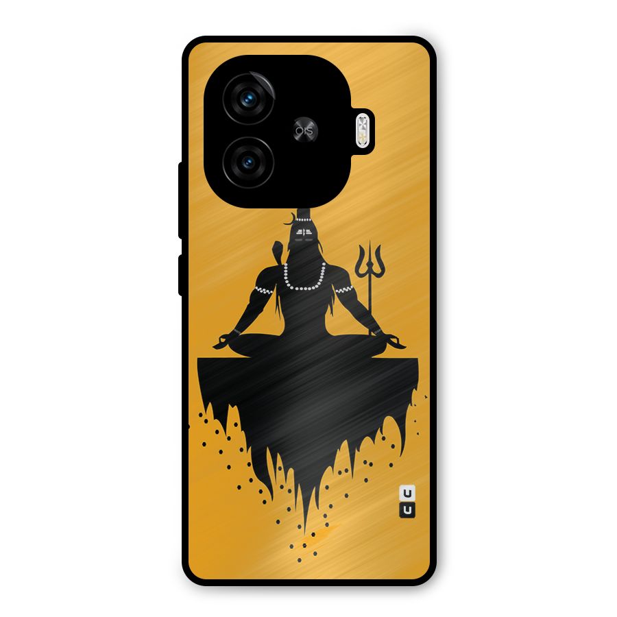 Shiva Meditation Metal Back Case for iQOO Neo 10R