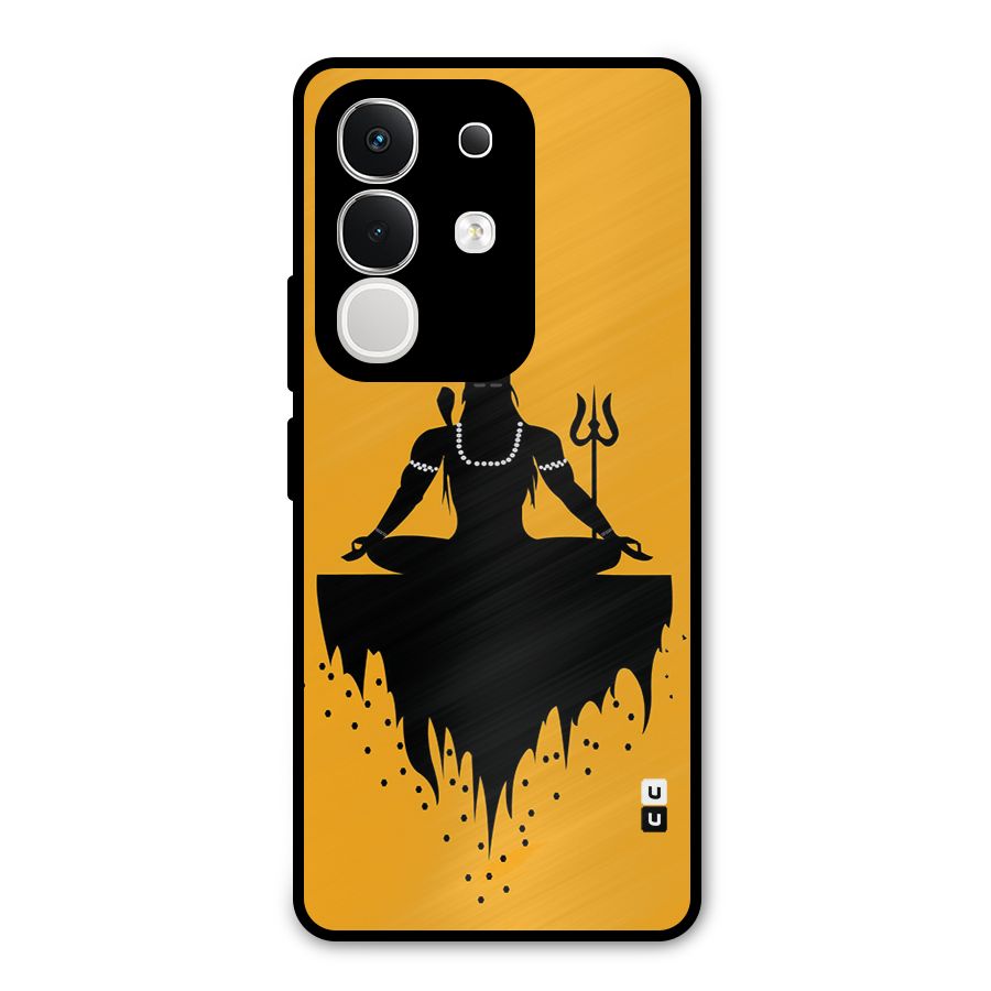 Shiva Meditation Metal Back Case for iQOO Z10x