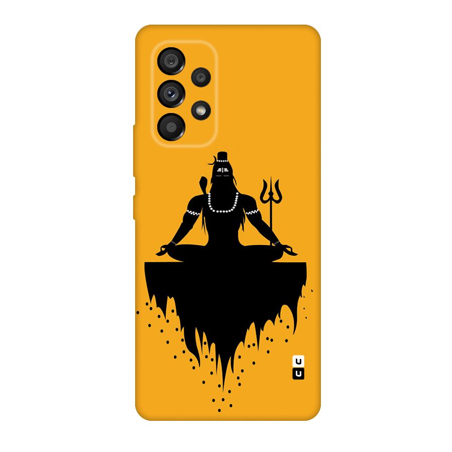 Shiva Meditation Original Polycarbonate Back Case for Galaxy A53 5G