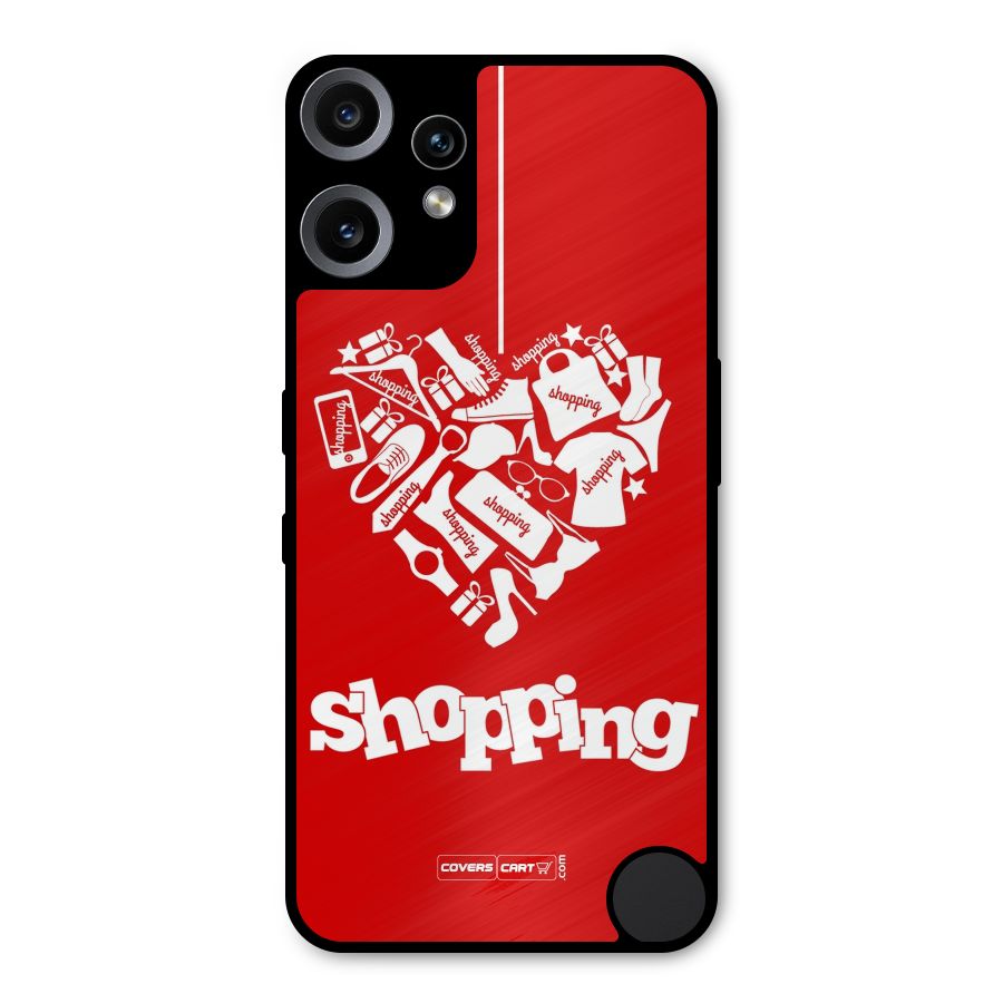Shopaholic Shopping Love Metal Back Case for Nothing CMF Phone 2 Pro