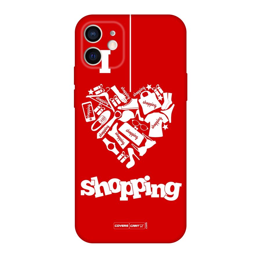 Shopaholic Shopping Love Original Polycarbonate Back Case for iPhone 12