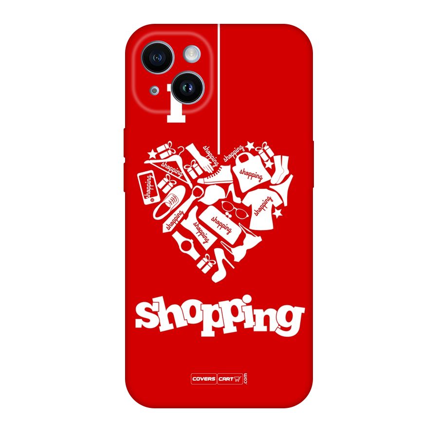 Shopaholic Shopping Love Original Polycarbonate Back Case for iPhone 14