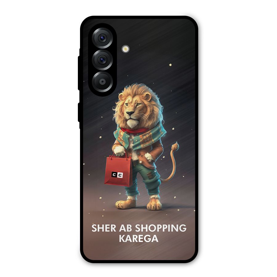 Shopping Sher Metal Back Case for Galaxy A56