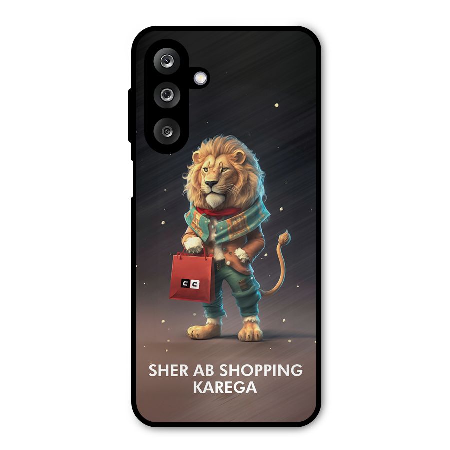 Shopping Sher Metal Back Case for Galaxy M36