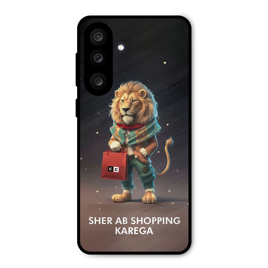 Shopping Sher Metal Back Case for Galaxy M56