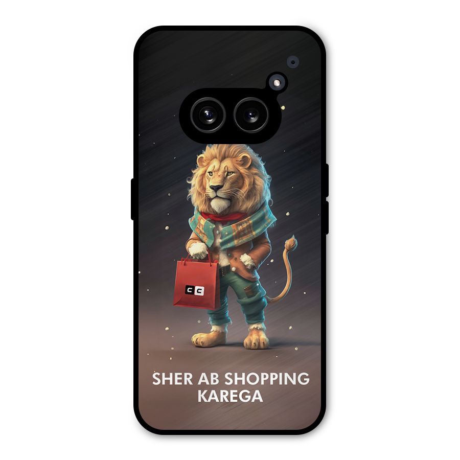 Shopping Sher Metal Back Case for Nothing Phone 2a