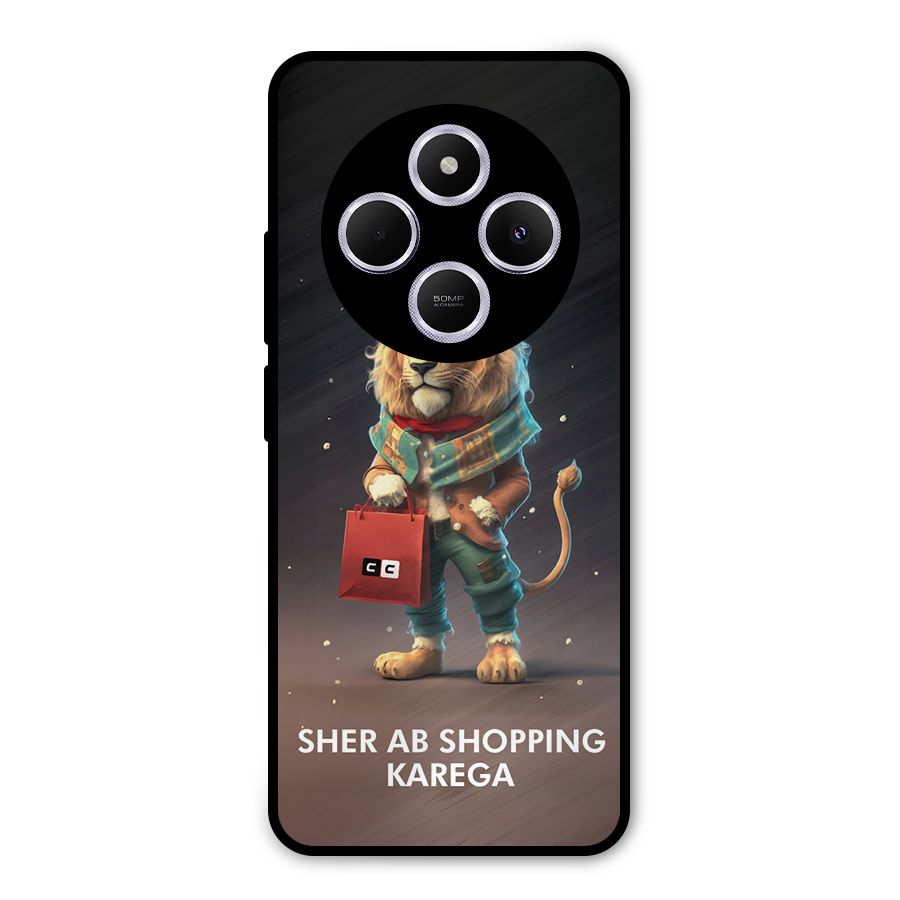 Shopping Sher Metal Back Case for Poco M7