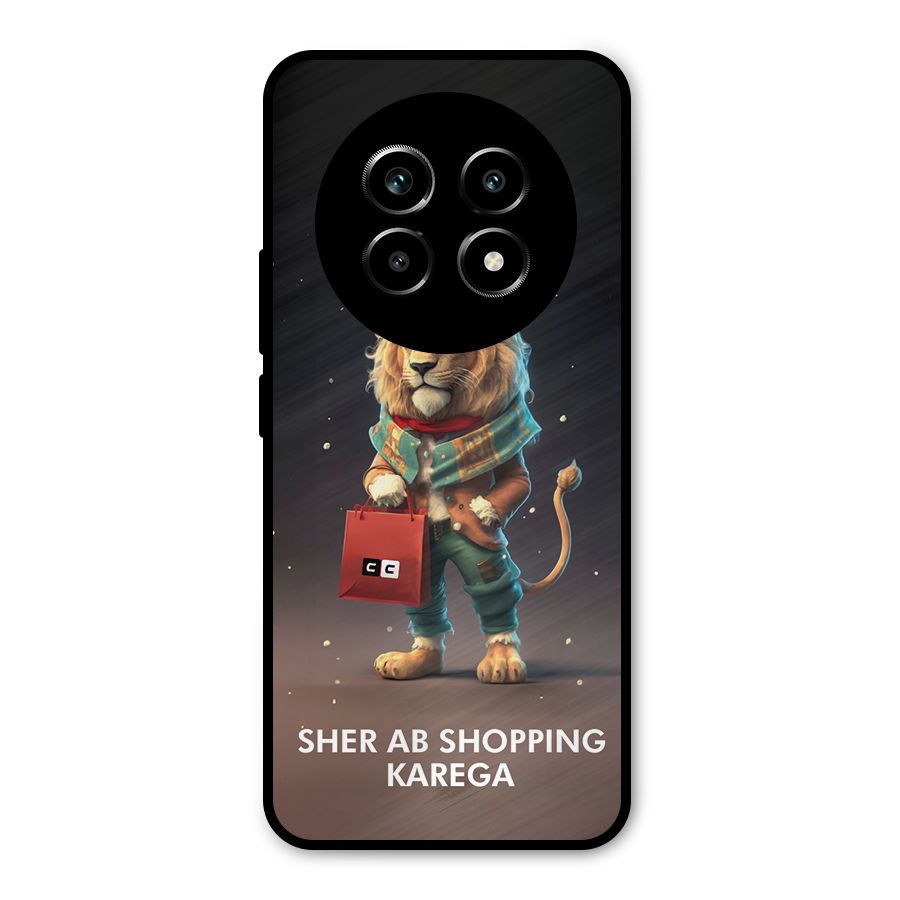 Shopping Sher Metal Back Case for Realme 13 Pro