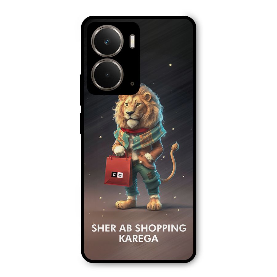 Shopping Sher Metal Back Case for Realme P3