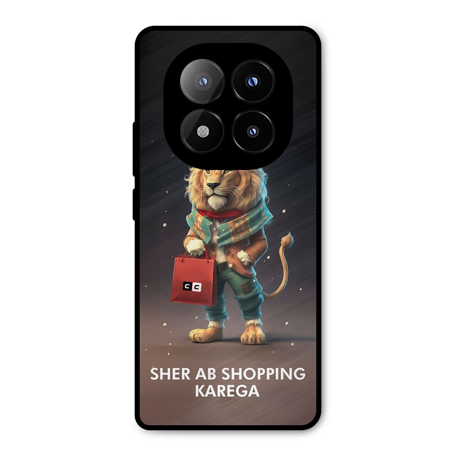 Shopping Sher Metal Back Case for Redmi Note 14 Pro Plus 5G