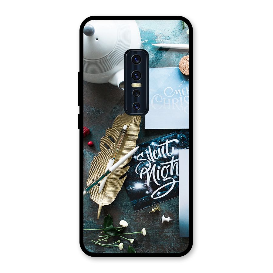 Silent Night Celebrations Glass Back Case for Vivo V17 Pro