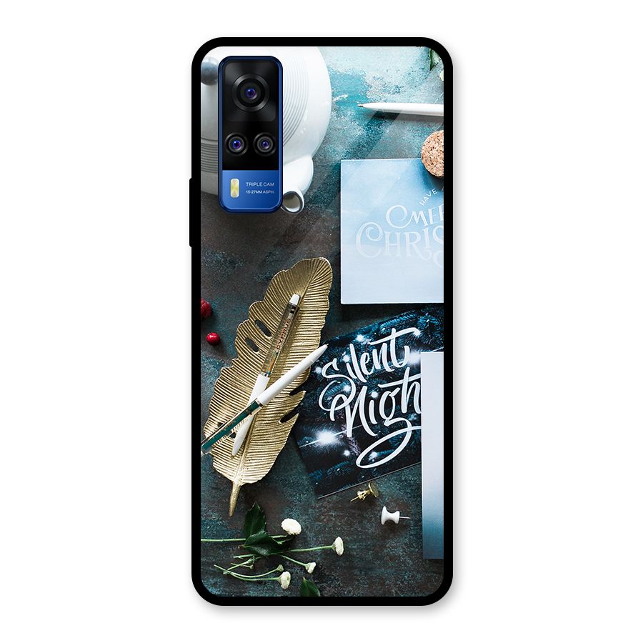Silent Night Celebrations Glass Back Case for Vivo Y31