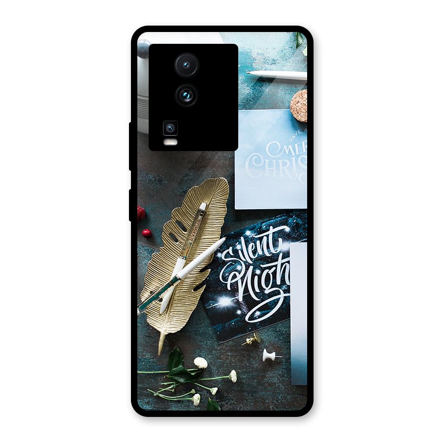 Silent Night Celebrations Glass Back Case for Vivo iQOO Neo 7 Pro