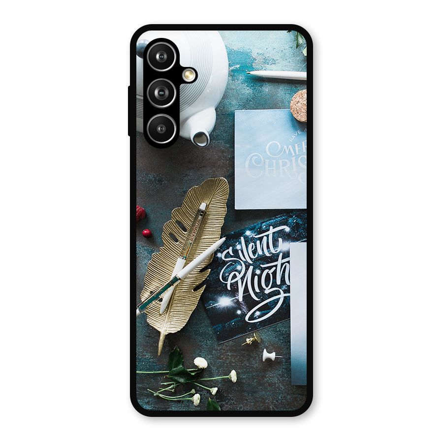 Silent Night Celebrations Metal Back Case for Galaxy F54