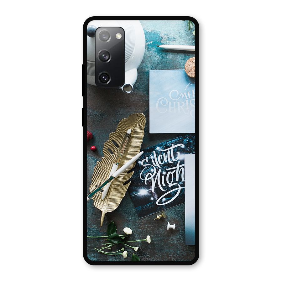 Silent Night Celebrations Metal Back Case for Galaxy S20 FE 5G