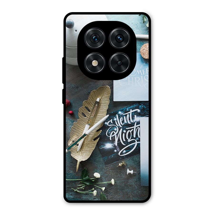 Silent Night Celebrations Metal Back Case for Poco X7