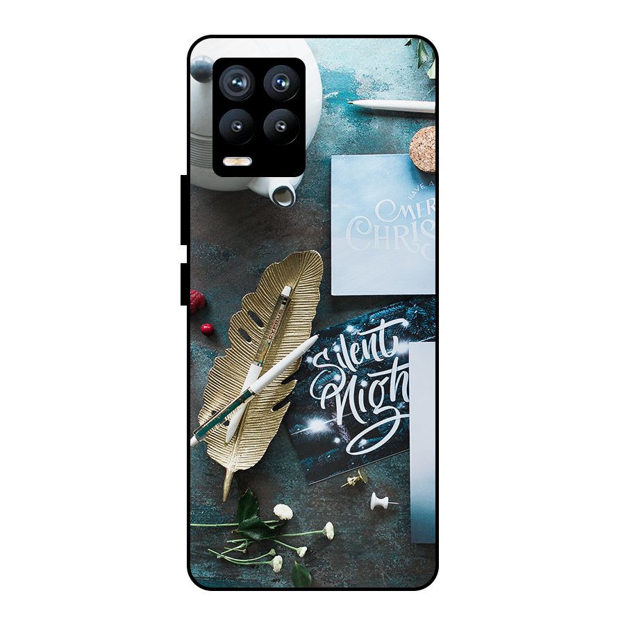 Silent Night Celebrations Metal Back Case for Realme 8 Pro