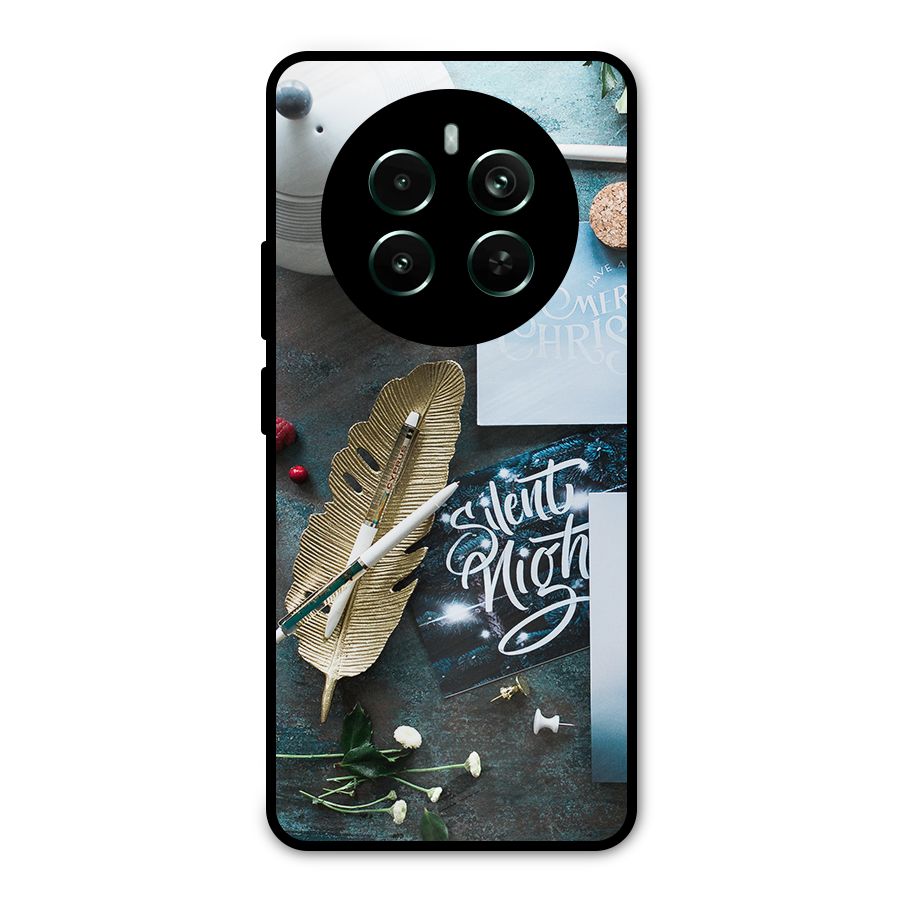 Silent Night Celebrations Metal Back Case for Realme Narzo 70 Pro