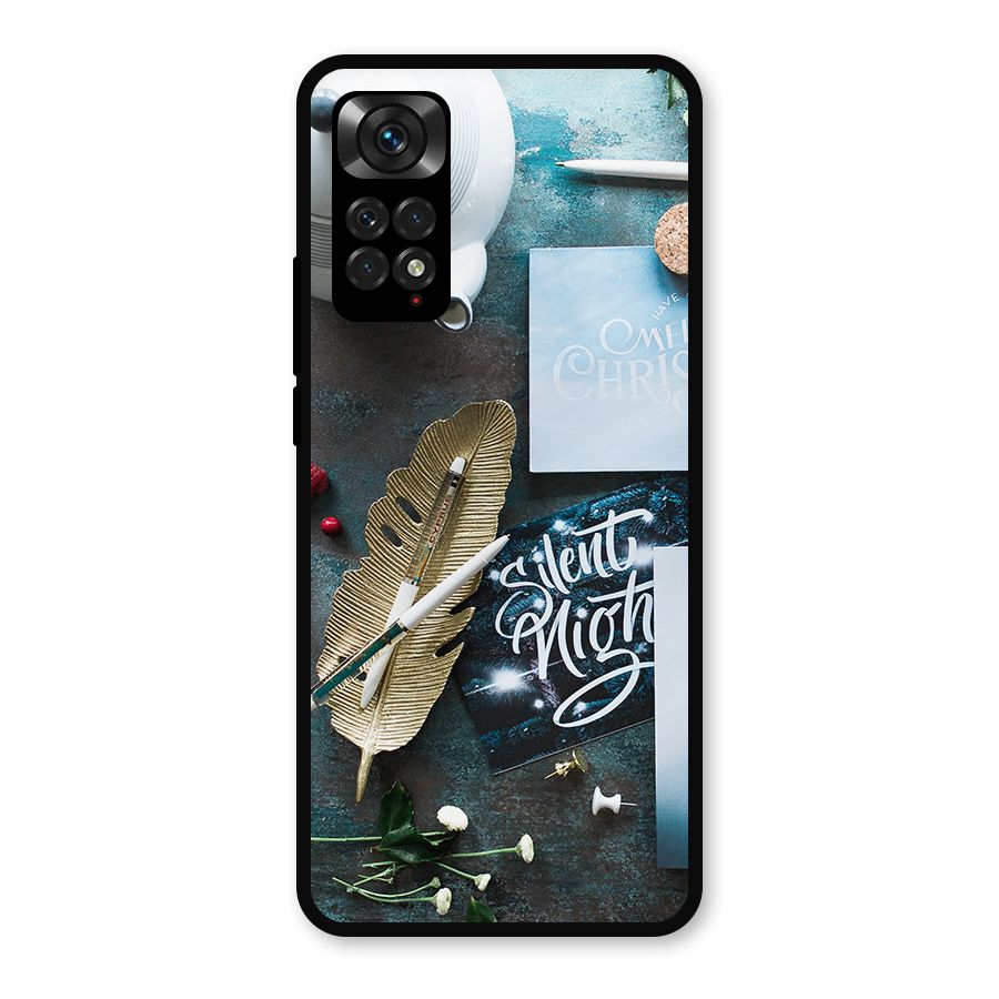 Silent Night Celebrations Metal Back Case for Redmi Note 11s