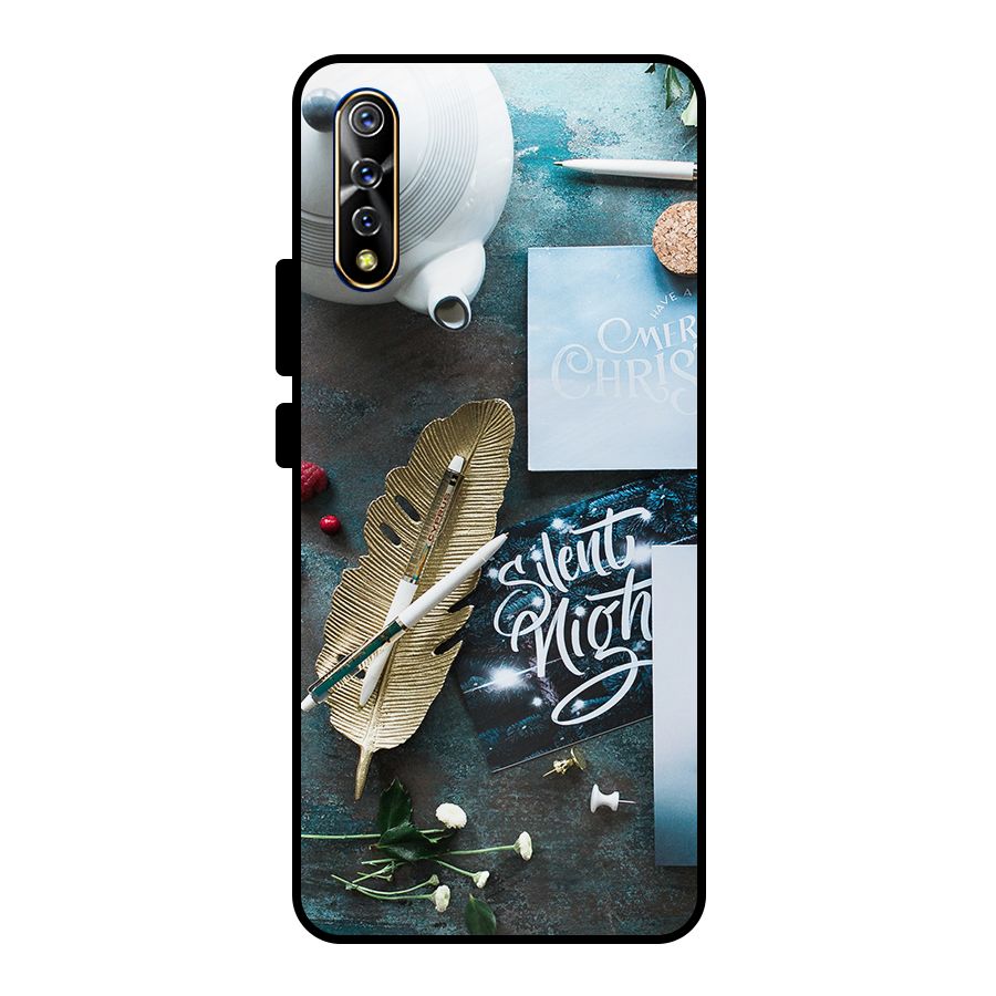 Silent Night Celebrations Metal Back Case for Vivo S1