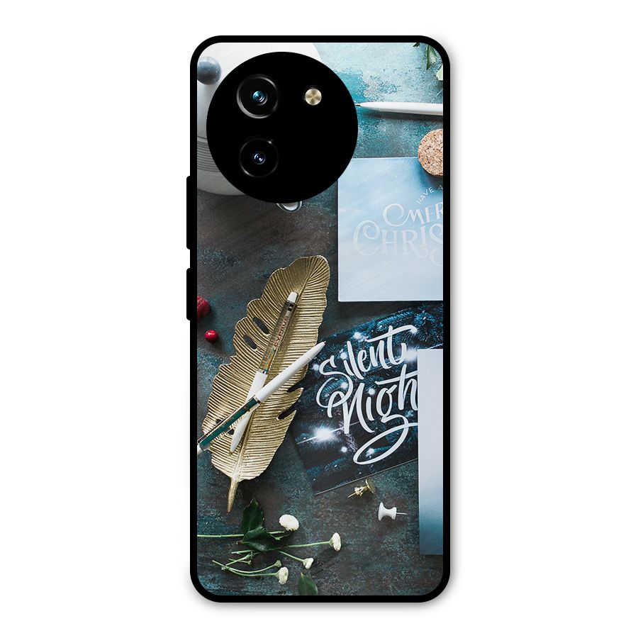 Silent Night Celebrations Metal Back Case for Vivo T3x