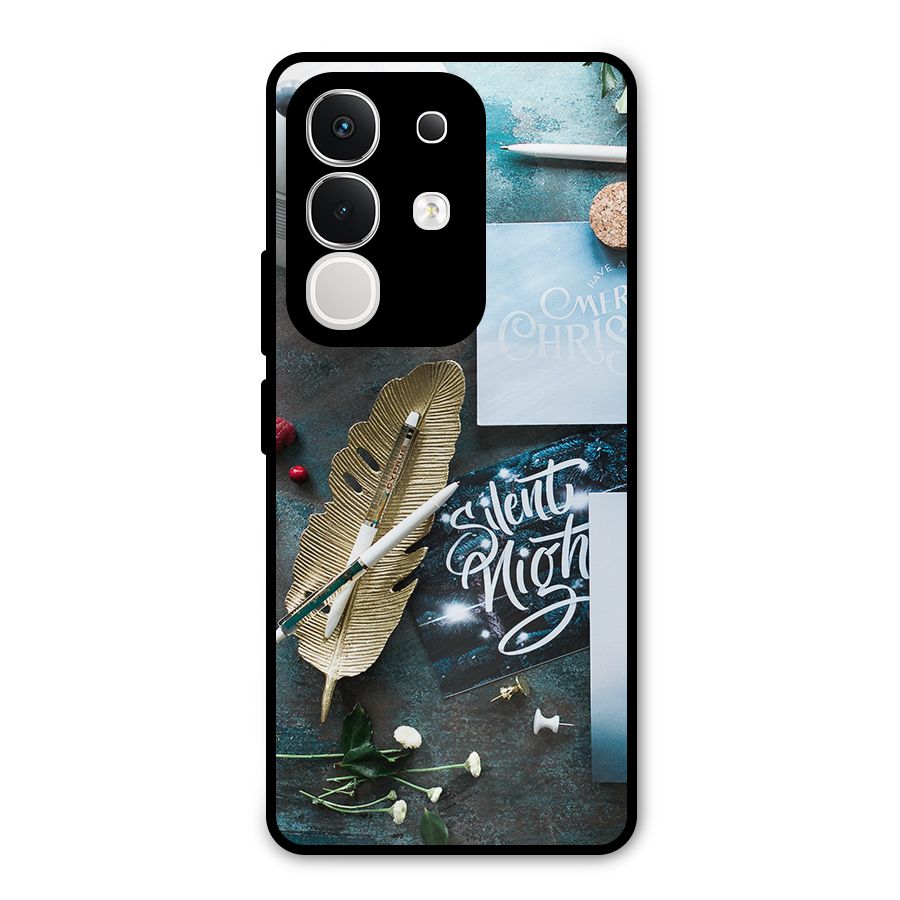 Silent Night Celebrations Metal Back Case for Vivo T4x