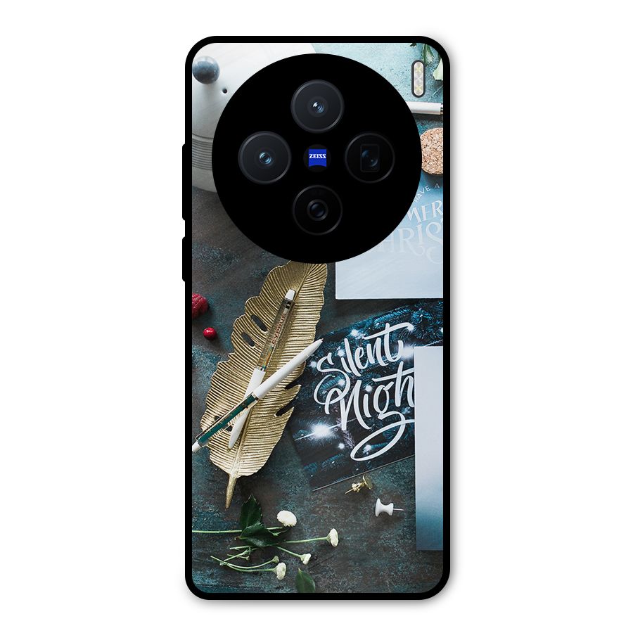 Silent Night Celebrations Metal Back Case for Vivo X200