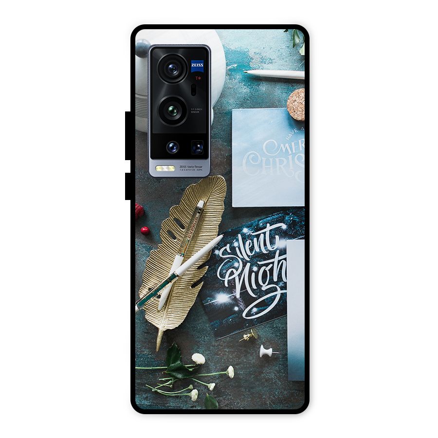 Silent Night Celebrations Metal Back Case for Vivo X60 Pro Plus