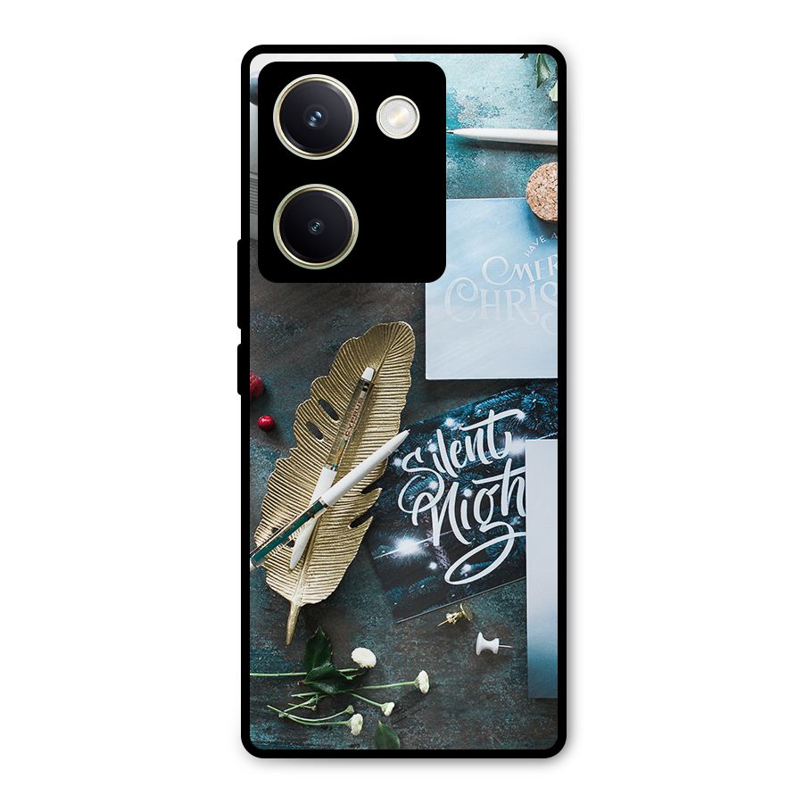 Silent Night Celebrations Metal Back Case for Vivo Y200 Pro