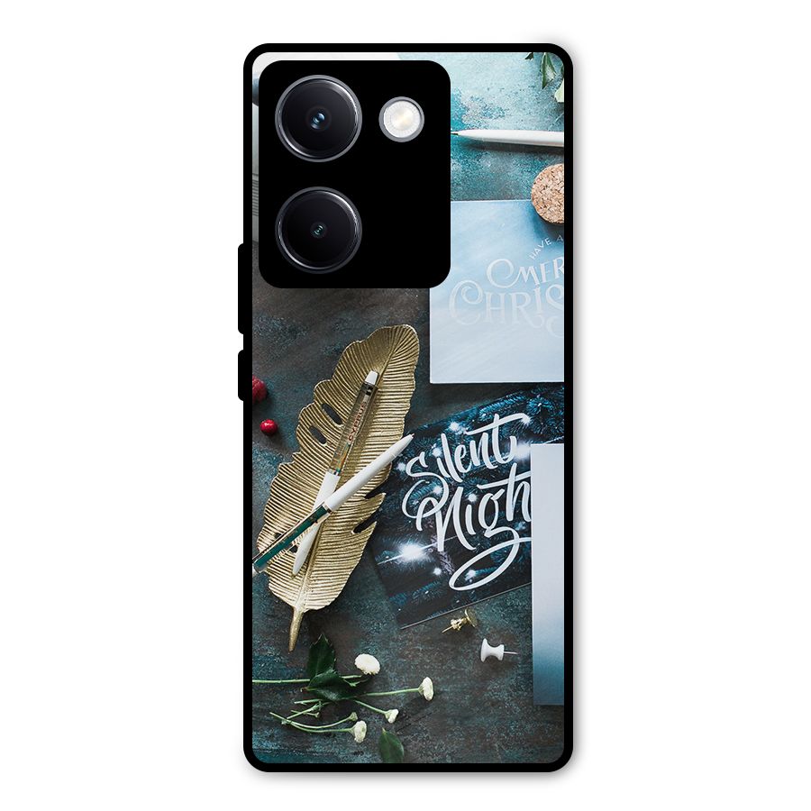 Silent Night Celebrations Metal Back Case for Vivo Y300 Plus