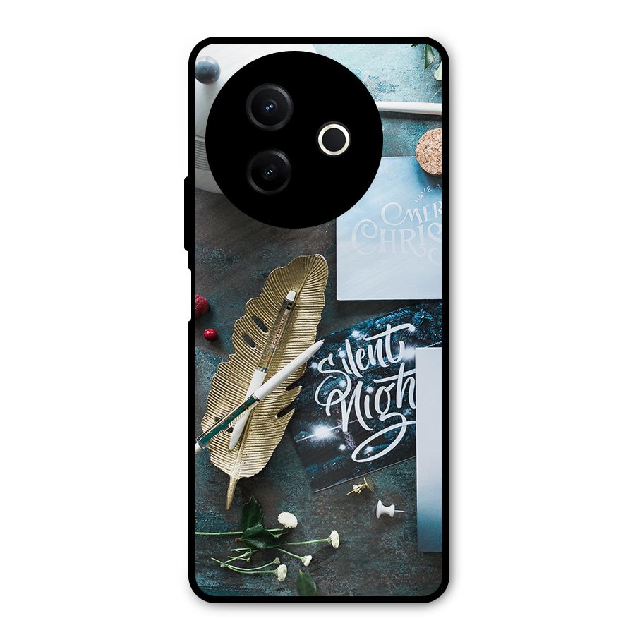 Silent Night Celebrations Metal Back Case for Vivo Y39