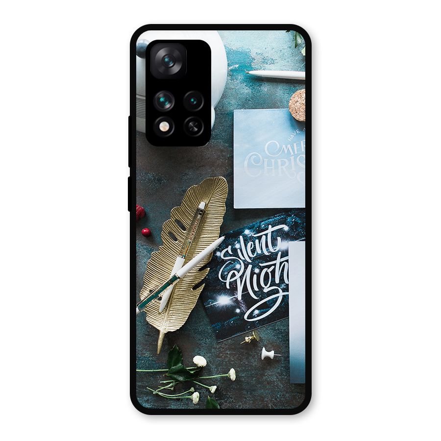 Silent Night Celebrations Metal Back Case for Xiaomi 11i Hypercharge 5G