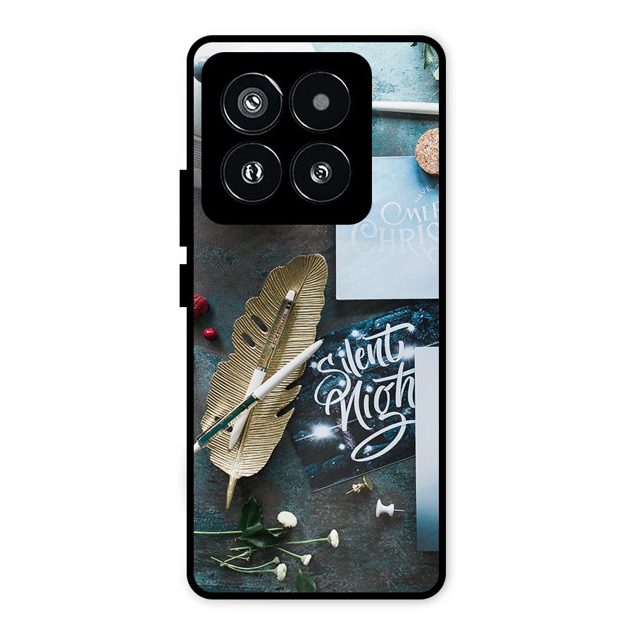 Silent Night Celebrations Metal Back Case for Xiaomi 14 Pro