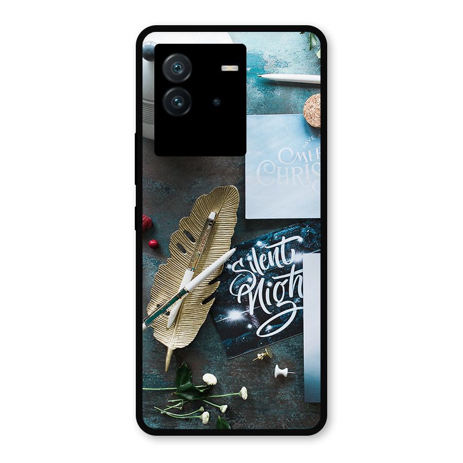 Silent Night Celebrations Metal Back Case for iQOO Neo 6 5G