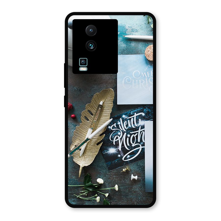 Silent Night Celebrations Metal Back Case for iQOO Neo 7 Pro