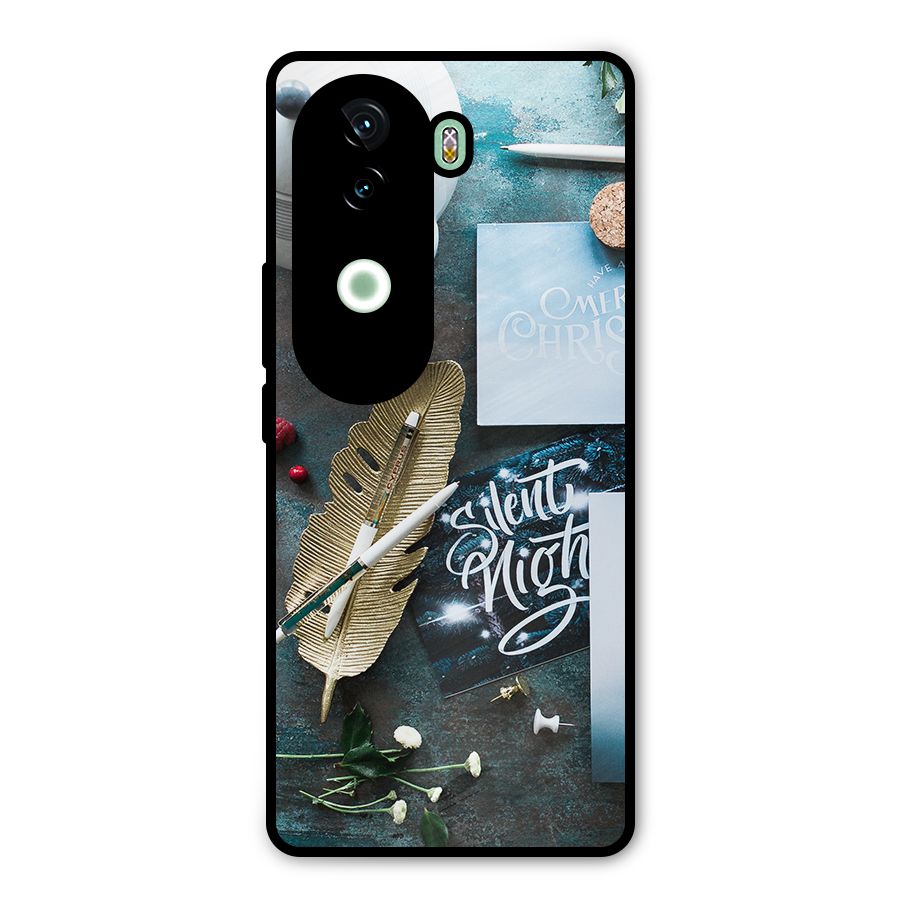 Silent Night Celebrations Metal Back Case for iQOO Z9s