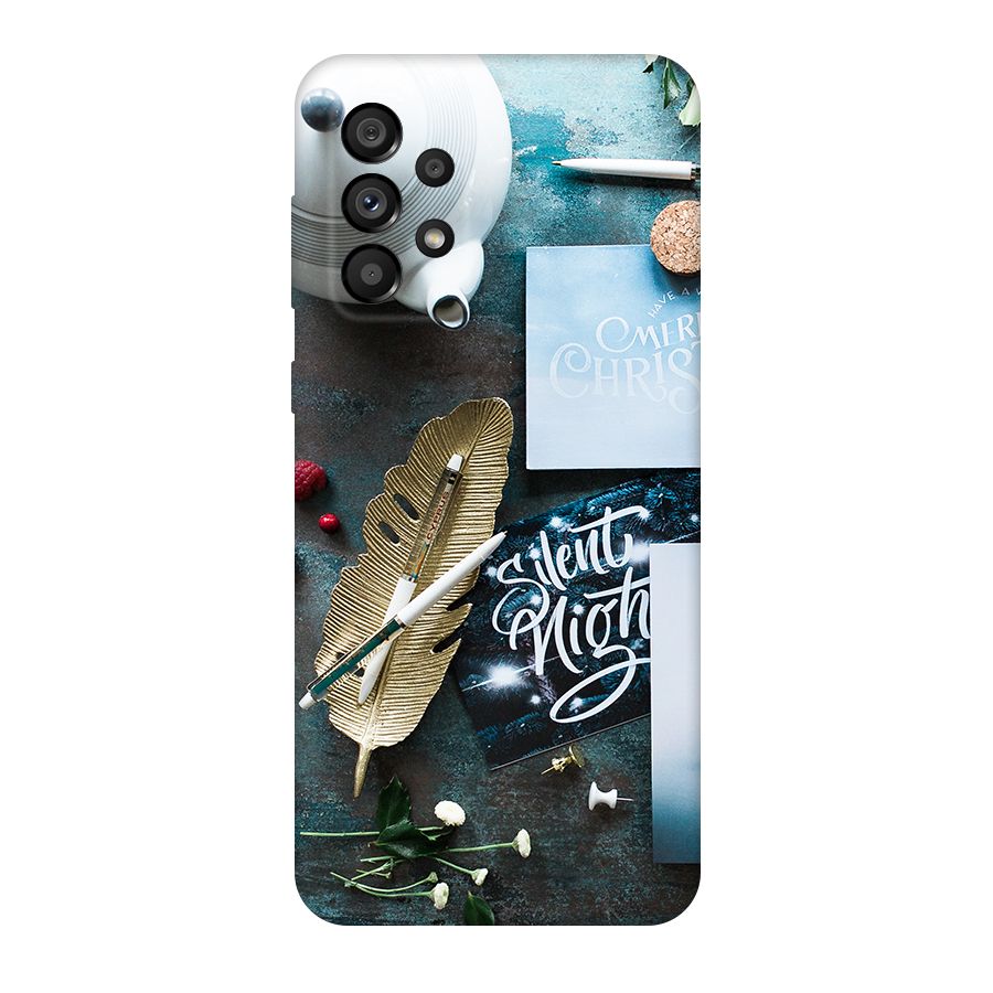 Silent Night Celebrations Original Polycarbonate Back Case for Galaxy A73 5G