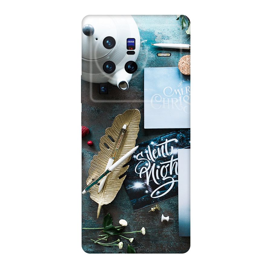 Silent Night Celebrations Original Polycarbonate Back Case for Vivo X80
