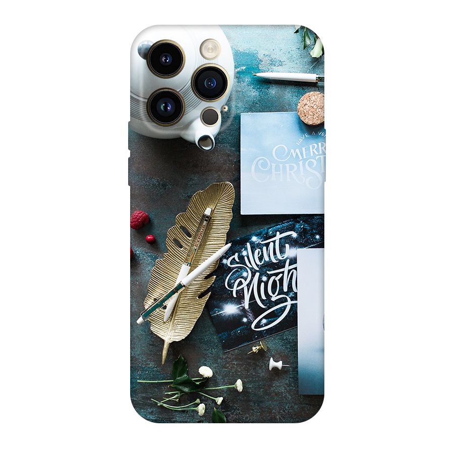 Silent Night Celebrations Original Polycarbonate Back Case for iPhone 14 Pro Max