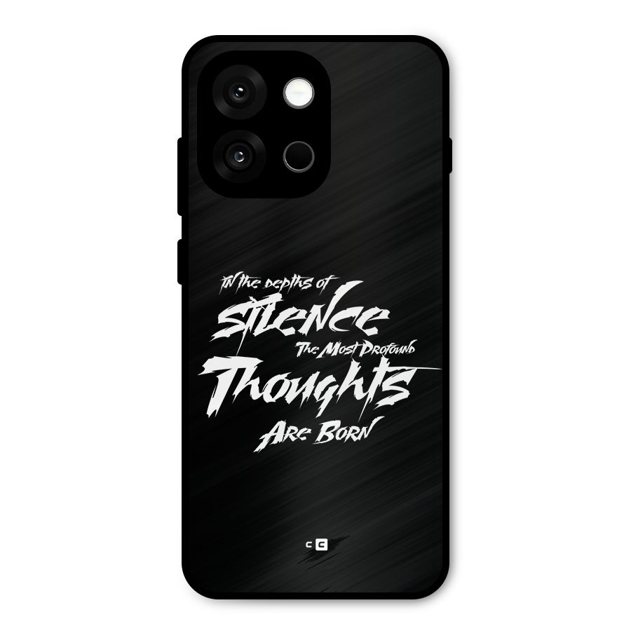 Silent Thoughts Metal Back Case for OnePlus 13s