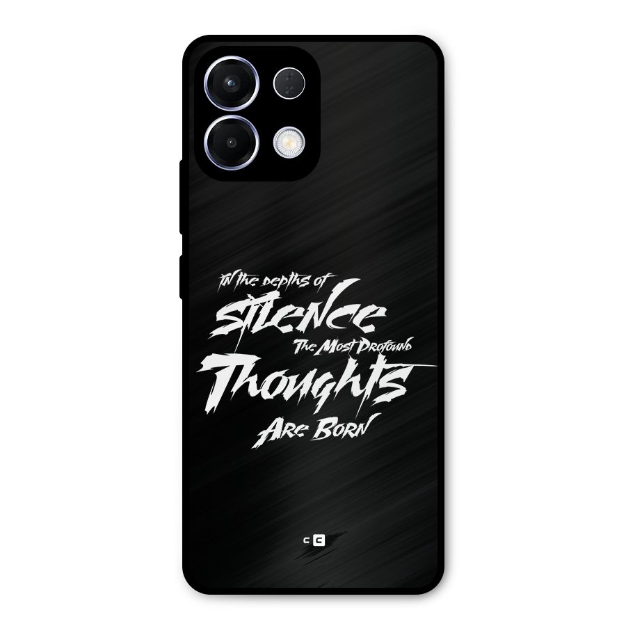 Silent Thoughts Metal Back Case for Oppo K13