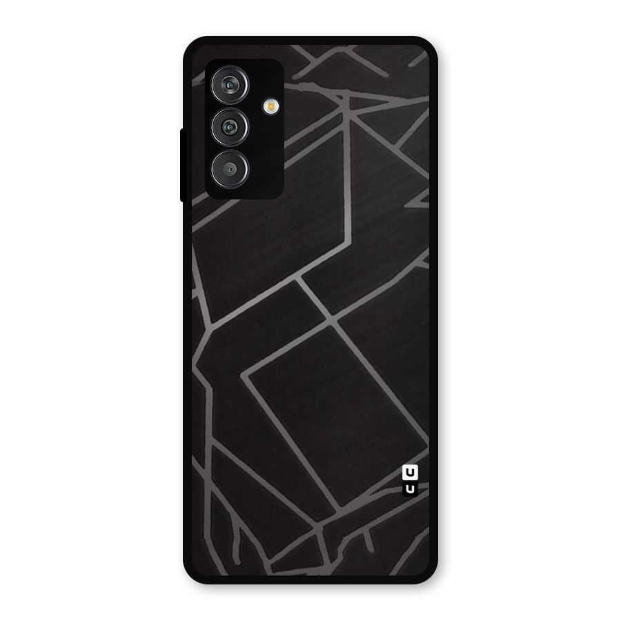 Silver Angle Design Metal Back Case for Galaxy F13